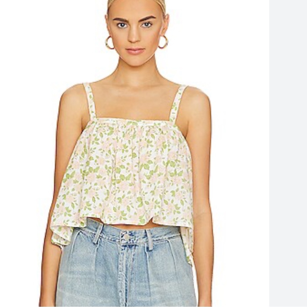Acacia, Krista top, cropped small, blouse